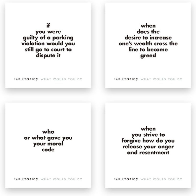 TABLETOPICS What Would You Do: Engaging Questions to Spark Great Conversations - Image 5